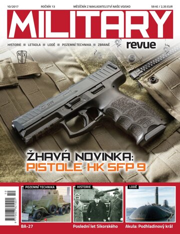 Obálka e-magazínu Military revue 10/2017