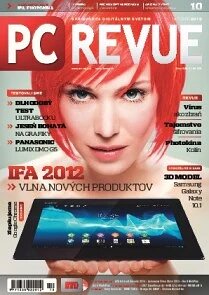 Obálka e-magazínu PC REVUE 10/2012