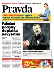 Obálka e-magazínu Pravda 6.3.2012