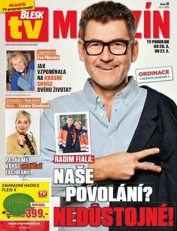 Obálka e-magazínu Příloha Blesk Tv - 20.3.2020