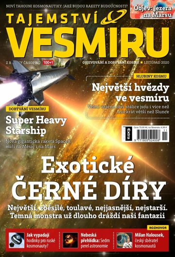 Obálka e-magazínu Tajemství Vesmíru 11/2020