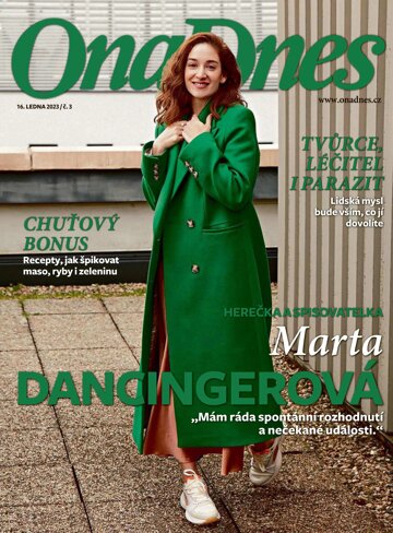 Obálka e-magazínu Ona DNES Magazín - 16.1.2023
