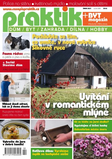 Obálka e-magazínu PRAKTIK & příloha Byt magazín 2/2021