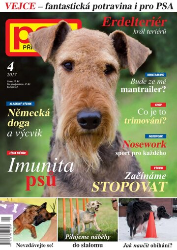 Obálka e-magazínu Pes přítel člověka 4/2017