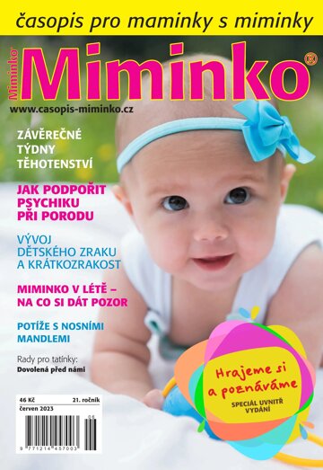 Obálka e-magazínu Miminko 6/2023