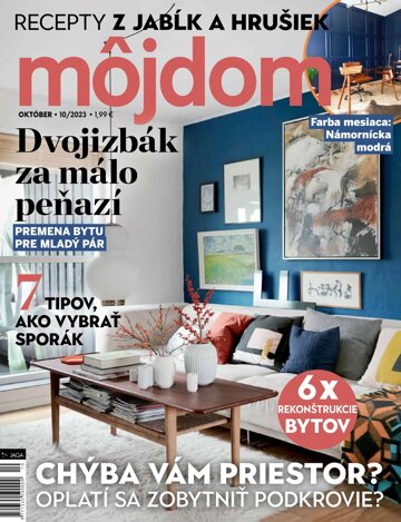 Obálka e-magazínu Môj dom 10/2023