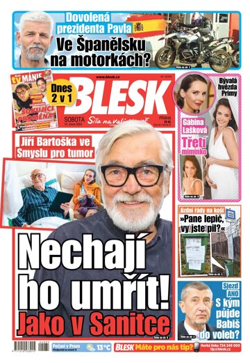 Obálka e-magazínu Blesk 10.2.2024