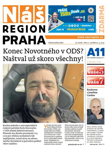 Obálka e-magazínu Náš Region - Praha 21/2024