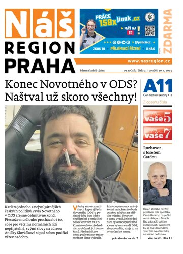 Obálka e-magazínu Náš Region - Praha 21/2024