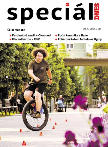 Obálka e-magazínu Magazín DNES SPECIÁL Olomoucký - 23.5.2025