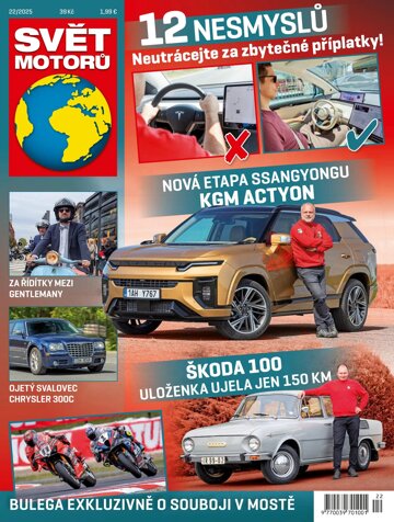 Obálka e-magazínu Svět motorů 22/2025