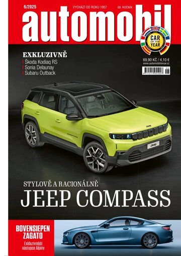 Obálka e-magazínu Automobil 6/2025