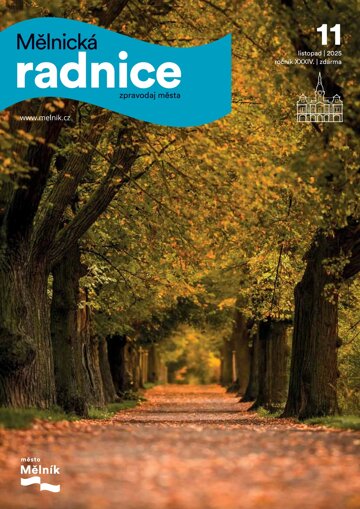 Obálka e-magazínu Mělnická Radnice 11/2025