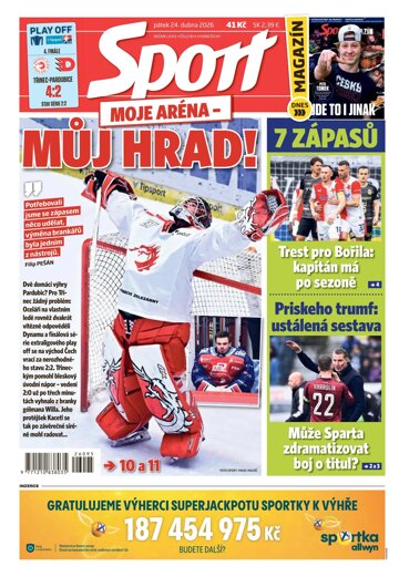 Obálka e-magazínu Sport 24.4.2026