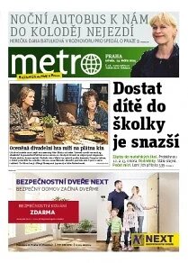 Obálka e-magazínu METRO Speciál Praha - 29.1.2014
