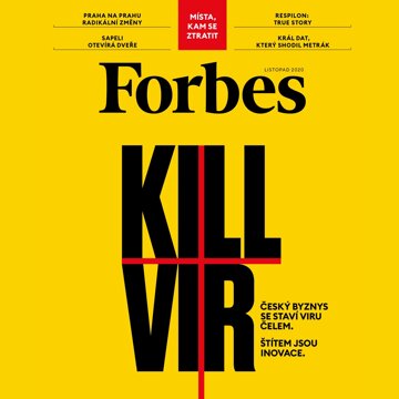 Obálka audioknihy Forbes listopad 2020