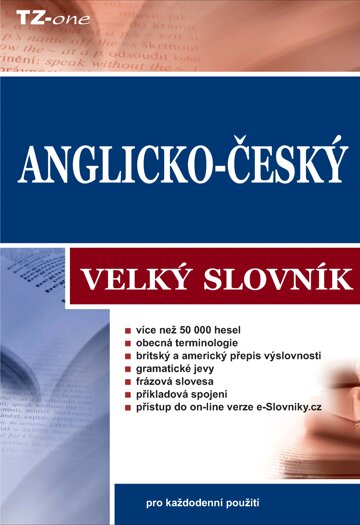 Obálka knihy Anglicko-český velký slovník
