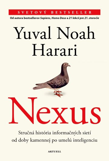Obálka knihy Nexus (slovenský jazyk)