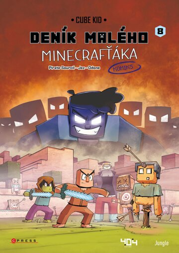 Obálka knihy Deník malého Minecrafťáka: komiks 8