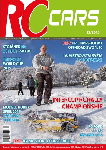 Obálka e-magazínu RC cars 12/15