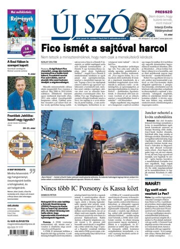 Obálka e-magazínu Új Szó 16.1.2016