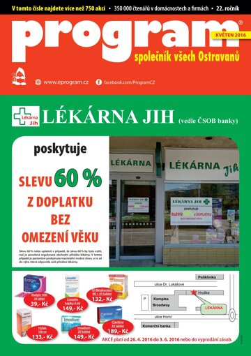 Obálka e-magazínu Program OV 05-2016