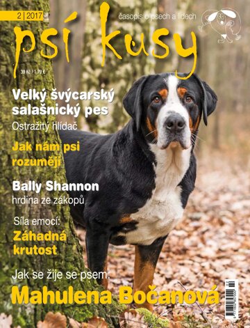 Obálka e-magazínu Psí kusy 2/2017