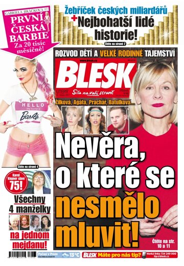 Obálka e-magazínu Blesk 21.3.2017