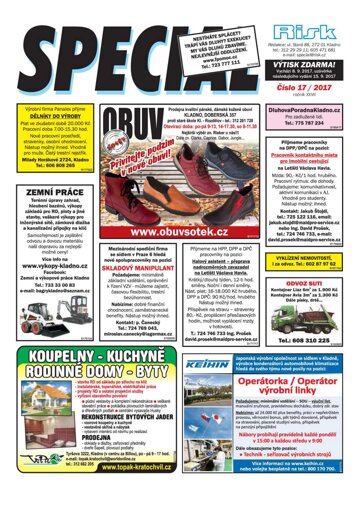 Obálka e-magazínu Special 17/2017