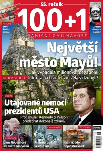 Obálka e-magazínu 100+1 zahraniční zajímavost 8/2018