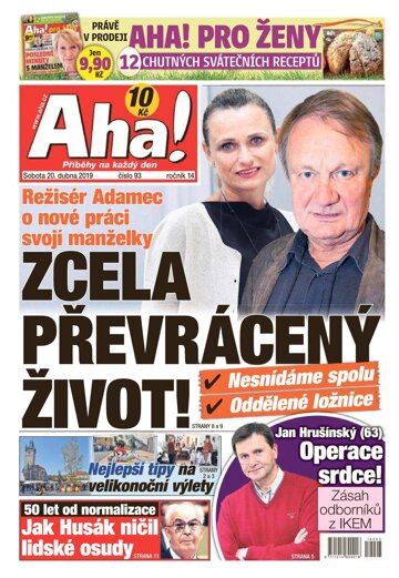 Obálka e-magazínu AHA! 20.4.2019