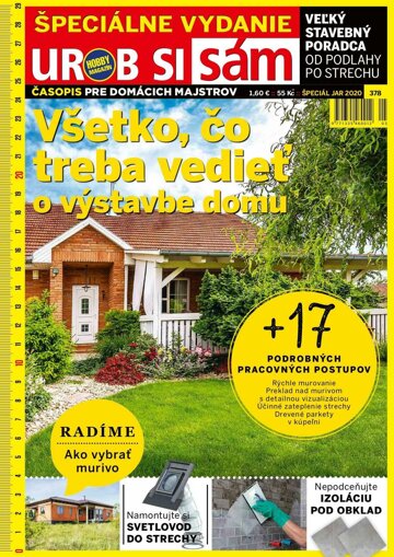 Obálka e-magazínu Urob si sám 2020 špeciál 1