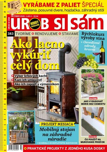 Obálka e-magazínu Urob si sám 10/2020