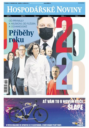 Obálka e-magazínu Hospodářské noviny 251 - 31.12.2020