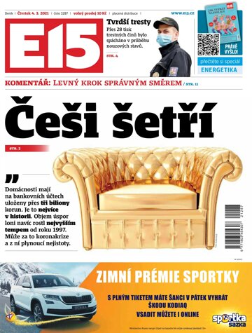 Obálka e-magazínu E15 4.3.2021