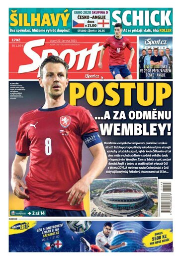 Obálka e-magazínu Sport 22.6.2021