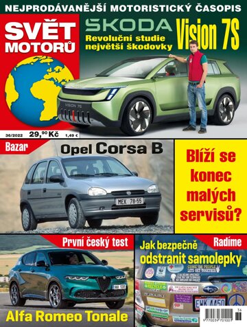 Obálka e-magazínu Svět motorů 36/2022