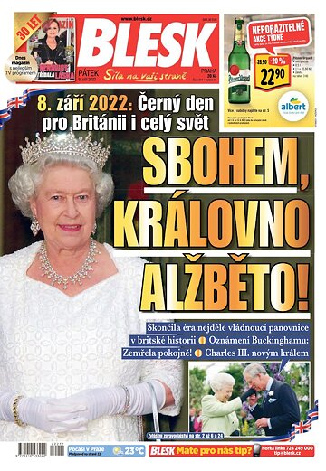 Obálka e-magazínu Blesk 9.9.2022