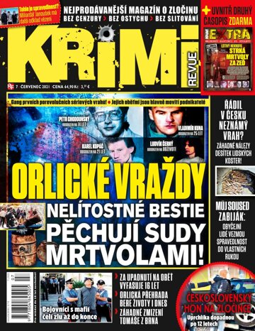 Obálka e-magazínu Krimi revue 7/21
