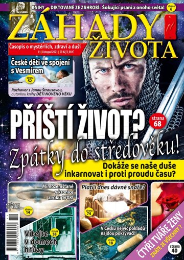 Obálka e-magazínu Záhady života 11/2021