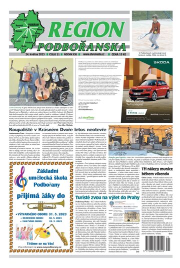 Obálka e-magazínu Region Podbořanska 21/23