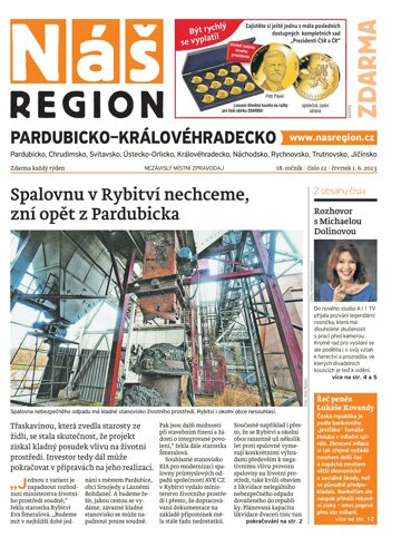 Obálka e-magazínu Náš Region - Pardubicko/Královéhradecko 22/2023