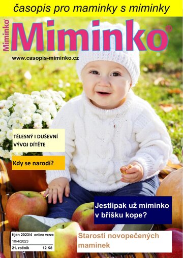 Obálka e-magazínu Miminko 10.4.2023