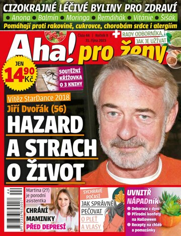 Obálka e-magazínu AHA! pro ženy 44/2023