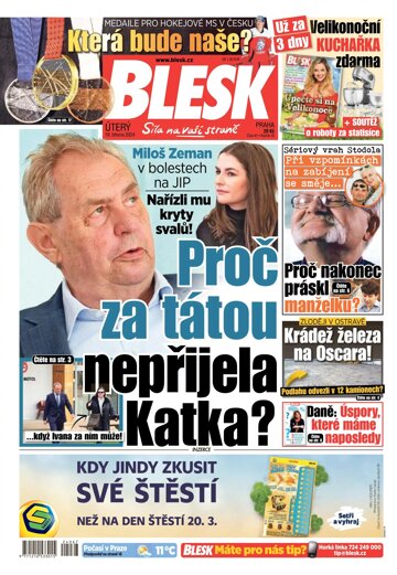 Obálka e-magazínu Blesk 19.3.2024