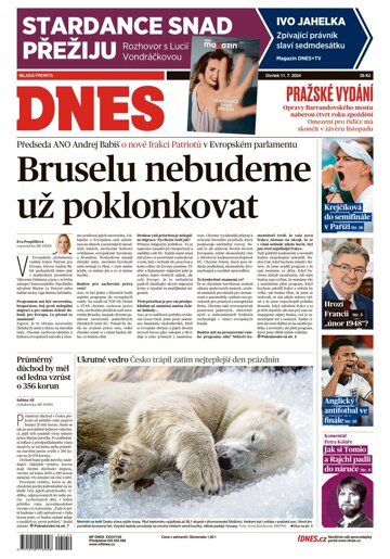 Obálka e-magazínu MF Dnes 11.7.2024