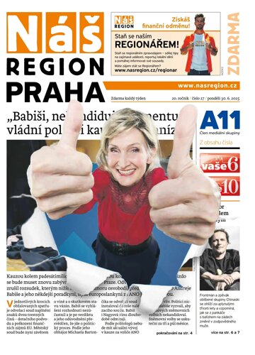 Obálka e-magazínu Náš Region - Praha 27/2025