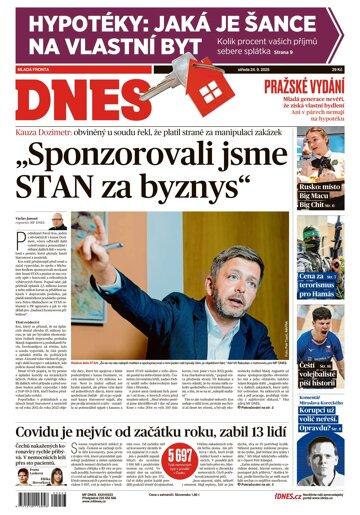 Obálka e-magazínu MF Dnes 24.9.2025