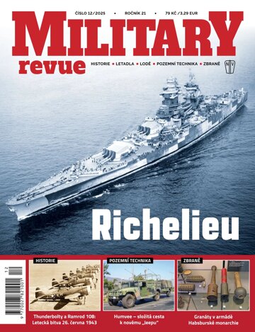 Obálka e-magazínu Military revue 12/2025