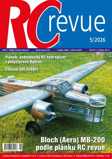 Obálka e-magazínu RC revue 5/2026